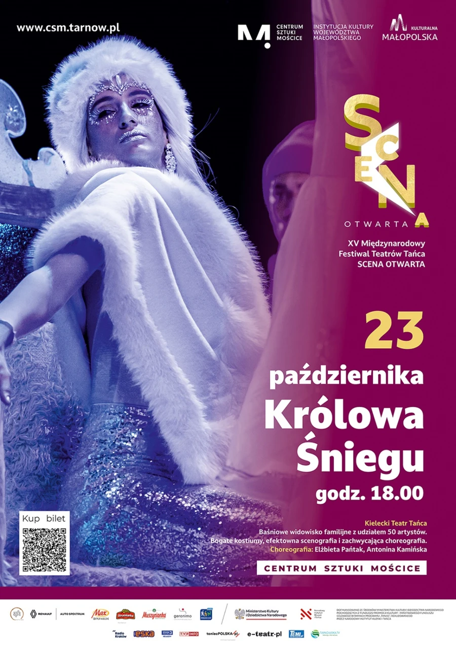 Scena Otwarta 2026. Spektakl „Królowa Śniegu” - Kielecki Teatr Tańca